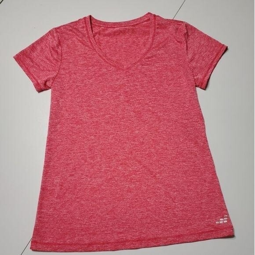 BCG Heathered pink athletic shirt womens small top